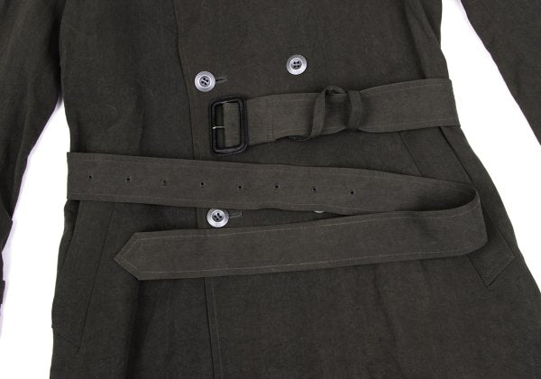 ATTACHMENT Rayon Trench Coat Mocha Size 1