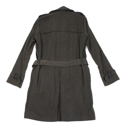 ATTACHMENT Rayon Trench Coat Mocha Size 1