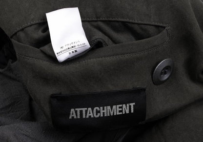 ATTACHMENT Rayon Trench Coat Mocha Size 1