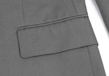 Jean Paul GAULTIER CLASSIQUE Wool Poly Jacket Gray Size 48