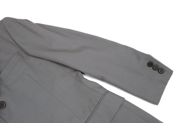 Jean Paul GAULTIER CLASSIQUE Wool Poly Jacket Gray Size 48