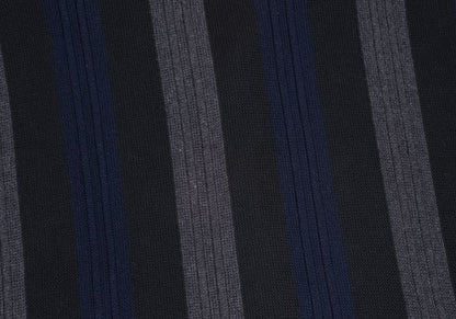 Y's for men Cotton Stripe Knit Cardigan Black Size M