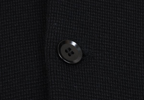Yohji Yamamoto POUR HOMME Wool Knit Jacket Black Size 3