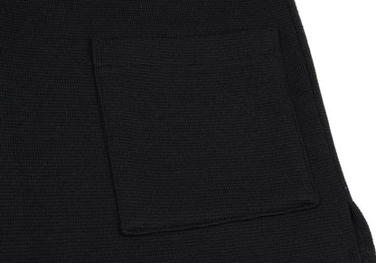 Yohji Yamamoto POUR HOMME Wool Knit Jacket Black Size 3