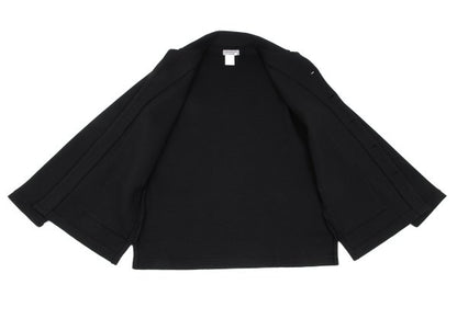 Yohji Yamamoto POUR HOMME Wool Knit Jacket Black Size 3
