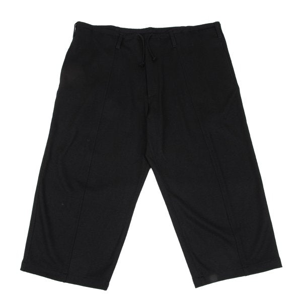 Yohji Yamamoto POUR HOMME Black Wool Cropped Pants Size 3