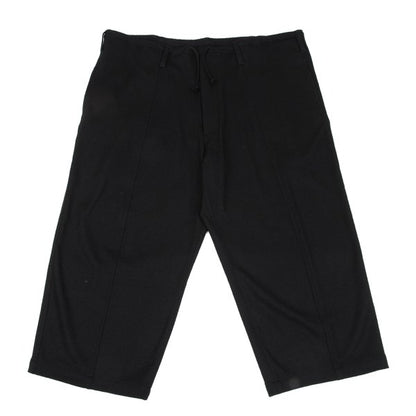 Yohji Yamamoto POUR HOMME Black Wool Cropped Pants Size 3