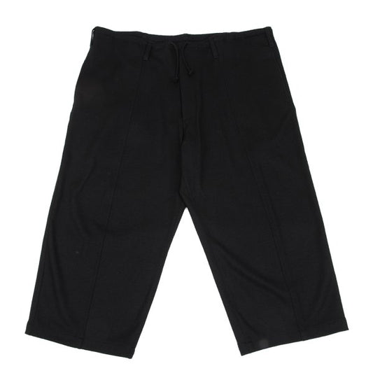 Yohji Yamamoto POUR HOMME Black Wool Cropped Pants Size 3