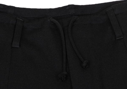 Yohji Yamamoto POUR HOMME Black Wool Cropped Pants Size 3