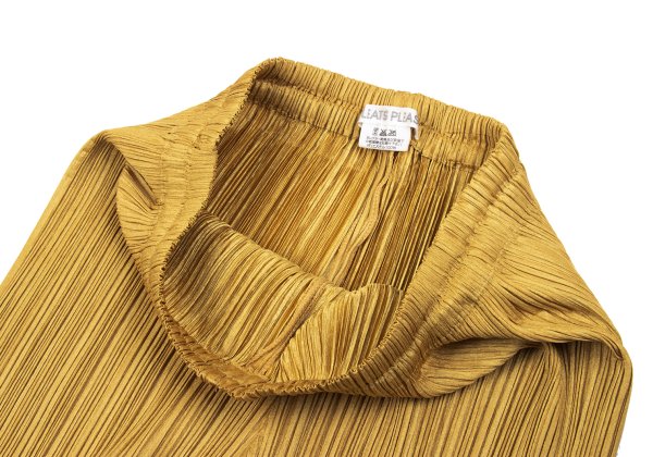 PLEATS PLEASE Pleated Straight Pants Mustard Size 2