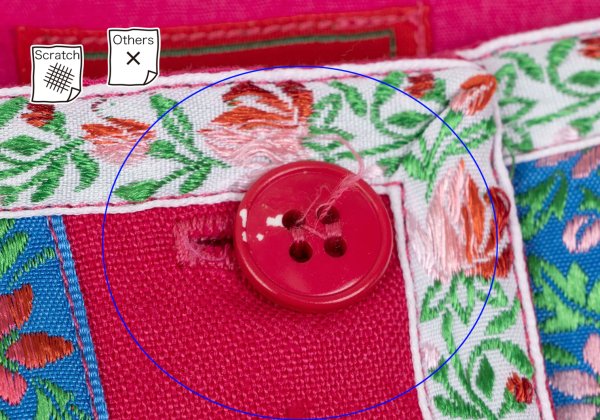 KENZO Linen Floral Taping Bustier Pink Multi Size 36