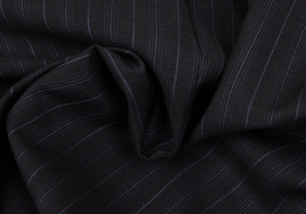 COMME des GARCONS HOMME DEUX Mohair Wool Black Navy Jacket Size L