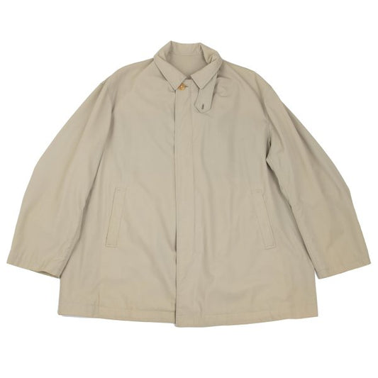 Y's for men Wool Nylon Zip-Up Stand Long Jacket Size M