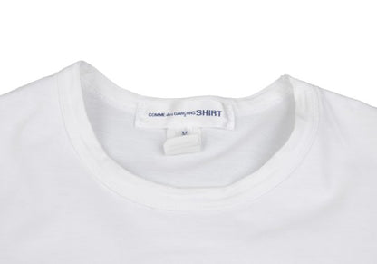 COMME des GARCONS SHIRT Iyami Print T-Shirt White Size M