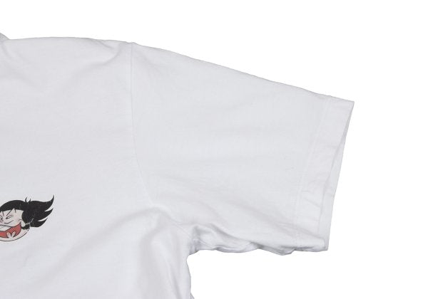 COMME des GARCONS SHIRT Iyami Print T-Shirt White Size M