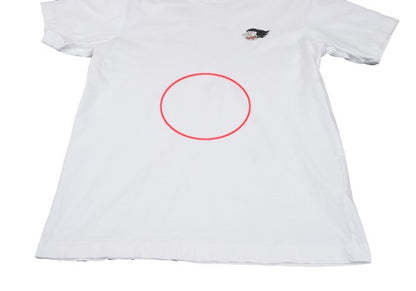 COMME des GARCONS SHIRT Iyami Print T-Shirt White Size M