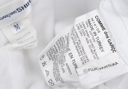COMME des GARCONS SHIRT Iyami Print T-Shirt White Size M