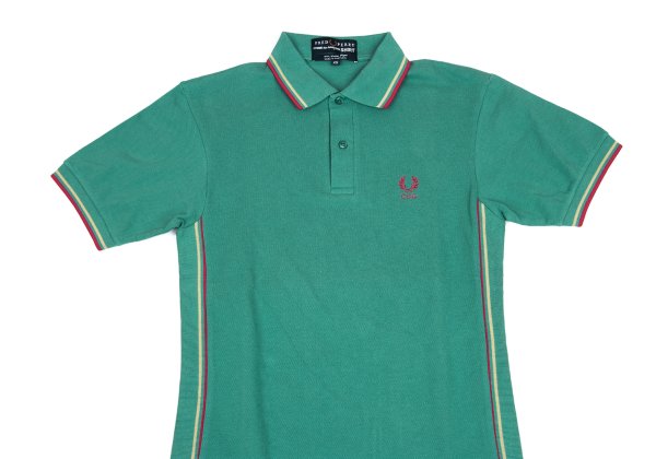COMME des GARCONS SHIRT x Fred Perry Pique Polo Mint Size XS