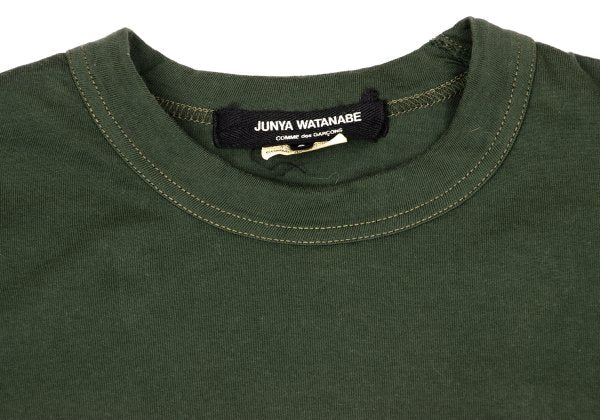 JUNYA WATANABE COMME des GARCONS Khaki Dyed T-Shirt Size S