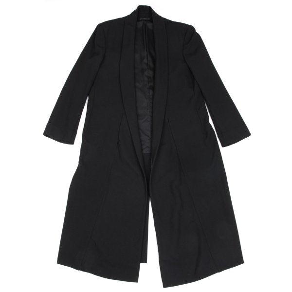 Yohji Yamamoto POUR HOMME Wool Gabardine Jacket Black Size 2