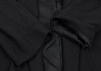 Yohji Yamamoto POUR HOMME Wool Gabardine Jacket Black Size 2