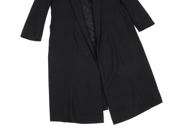 Yohji Yamamoto POUR HOMME Wool Gabardine Jacket Black Size 2