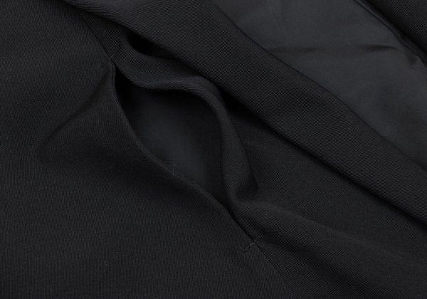Yohji Yamamoto POUR HOMME Wool Gabardine Jacket Black Size 2