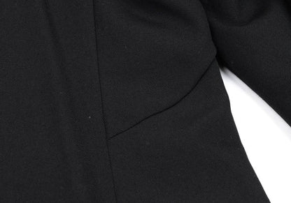 Yohji Yamamoto POUR HOMME Wool Gabardine Jacket Black Size 2