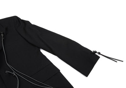 Yohji Yamamoto POUR HOMME Wool Gabardine Jacket Black Size 3