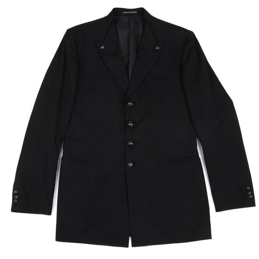 Yohji Yamamoto POUR HOMME 09AW Wool Jacket Black Size 3