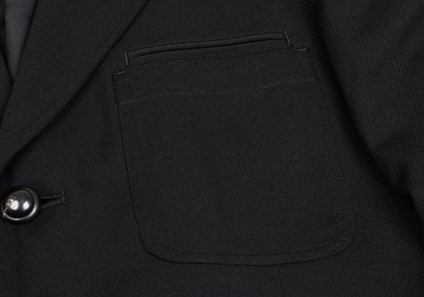 Yohji Yamamoto POUR HOMME 09AW Wool Jacket Black Size 3
