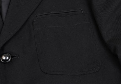 Yohji Yamamoto POUR HOMME 09AW Wool Jacket Black Size 3
