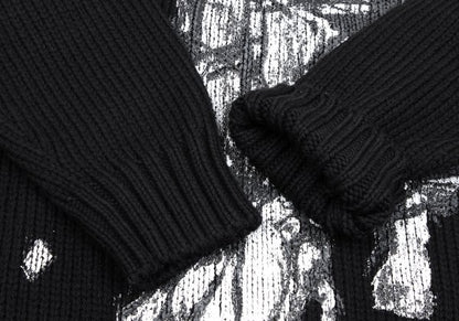 Yohji Yamamoto POUR HOMME Madness Sweater Black Size 3