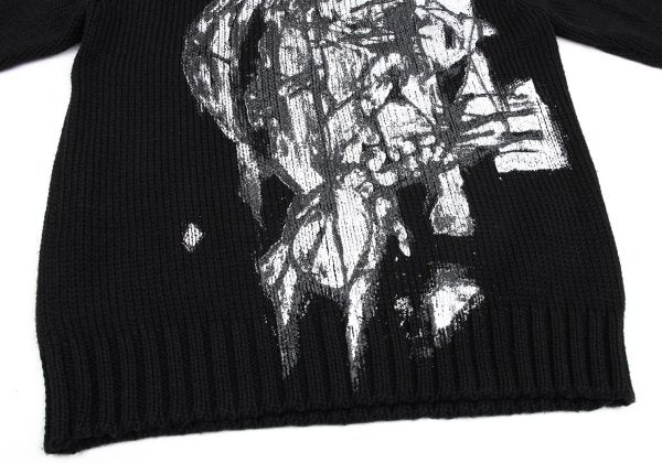 Yohji Yamamoto POUR HOMME Madness Sweater Black Size 3