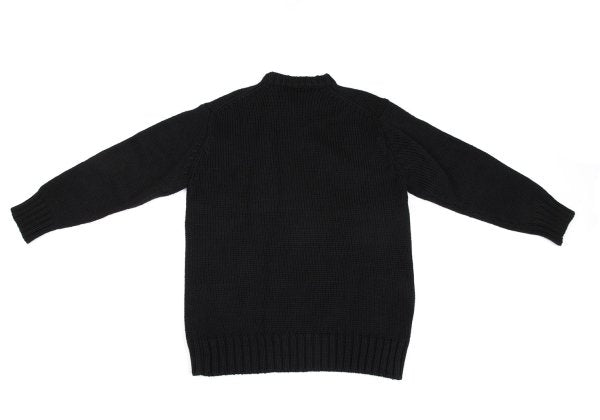 Yohji Yamamoto POUR HOMME Madness Sweater Black Size 3