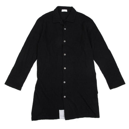 Yohji Yamamoto POUR HOMME Wool Garment Knit Black Size 2