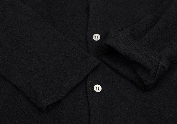 Yohji Yamamoto POUR HOMME Wool Garment Knit Black Size 2