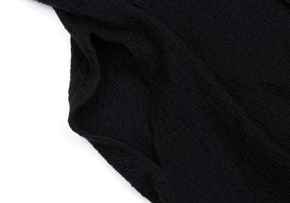 Yohji Yamamoto POUR HOMME Wool Garment Knit Black Size 2