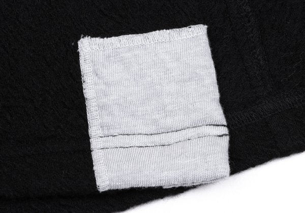 Yohji Yamamoto POUR HOMME Wool Garment Knit Black Size 2