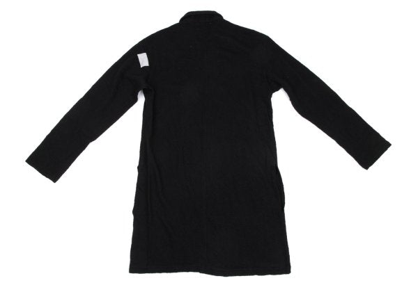 Yohji Yamamoto POUR HOMME Wool Garment Knit Black Size 2