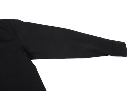Yohji Yamamoto POUR HOMME Wool Gabardine Shirt Black Size 3
