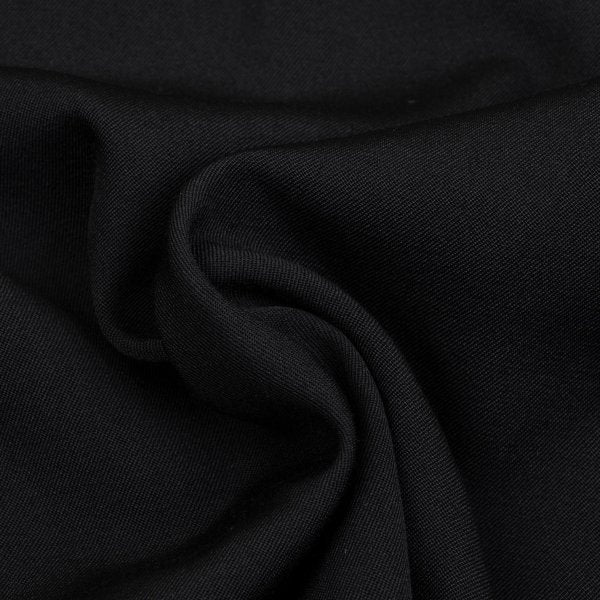 Yohji Yamamoto POUR HOMME Wool Gabardine Shirt Black Size 3