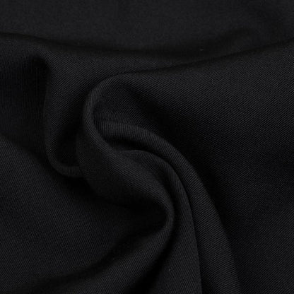 Yohji Yamamoto POUR HOMME Wool Gabardine Shirt Black Size 3