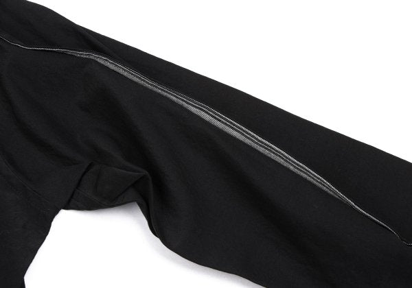 Yohji Yamamoto POUR HOMME Silk Blend Shirt Black Size 3