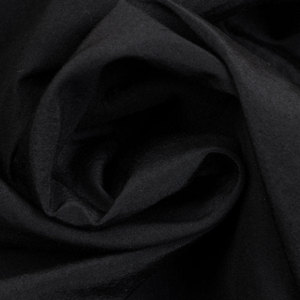 Yohji Yamamoto POUR HOMME Silk Blend Shirt Black Size 3