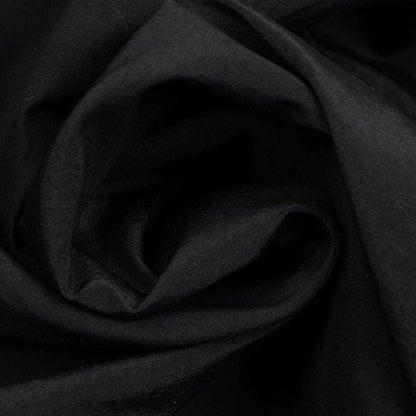 Yohji Yamamoto POUR HOMME Silk Blend Shirt Black Size 3
