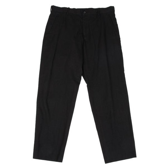 Yohji Yamamoto POUR HOMME Linen Cotton Pants Black Size 3