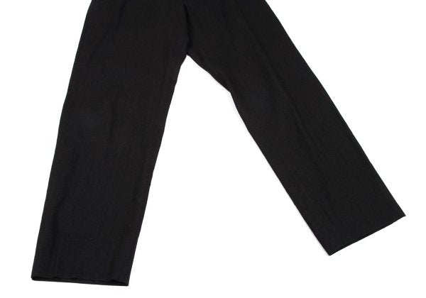Yohji Yamamoto POUR HOMME Linen Cotton Pants Black Size 3