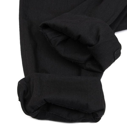 Yohji Yamamoto POUR HOMME Linen Cotton Pants Black Size 3