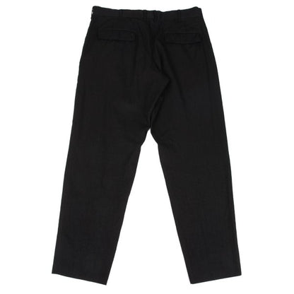Yohji Yamamoto POUR HOMME Linen Cotton Pants Black Size 3